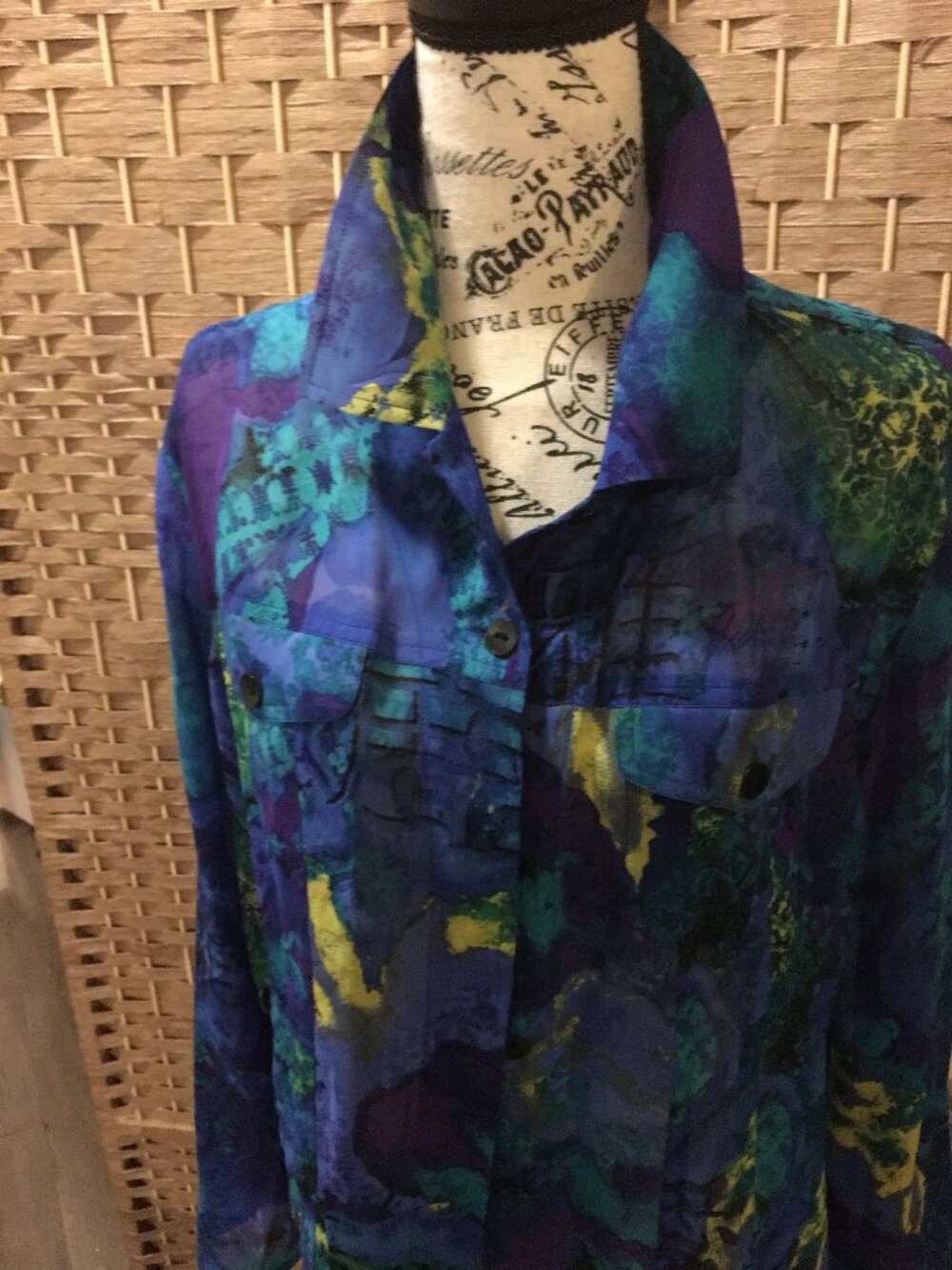 Chicos Colorful Blouse